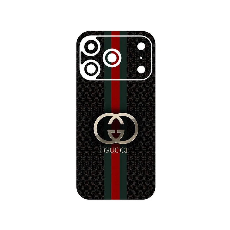 برچسب پوششی ماهوت مدل GUCCI_Logo مناسب برای گوشی موبایل اپل iPhone 17 Pro