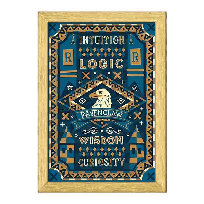 تابلو خندالو طرح ریونکلا هری پاتر کد F4441