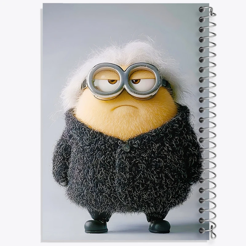 دفتر لیست خرید 50 برگ خندالو طرح مینیون ها (Minions) کد F10760