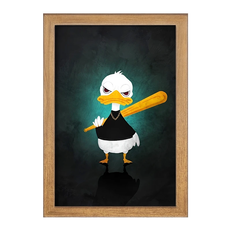 تابلو خندالو طرح دانلد داک (Donald Duck) کد F13686