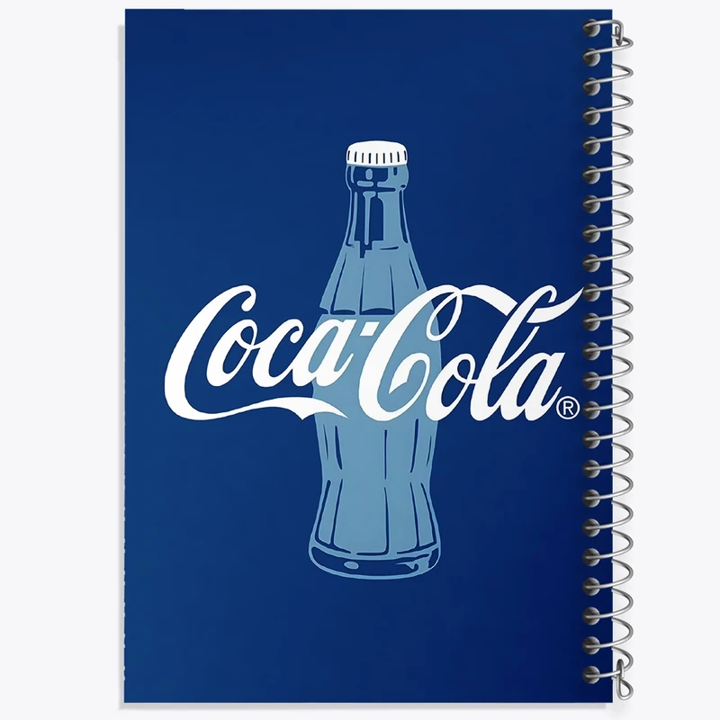 دفتر شطرنجی 50 برگ خندالو طرح کوکاکولا کد F10652