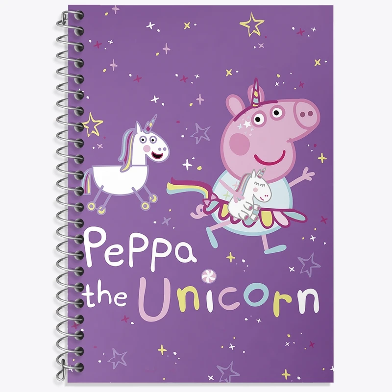 دفتر لغت 50 برگ خندالو طرح انیمیشن پپا پیگ (Peppa Pig) کد N9273