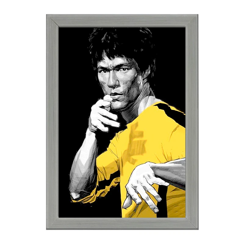 تابلو خندالو طرح بروس لی (Bruce Lee) کد F1947