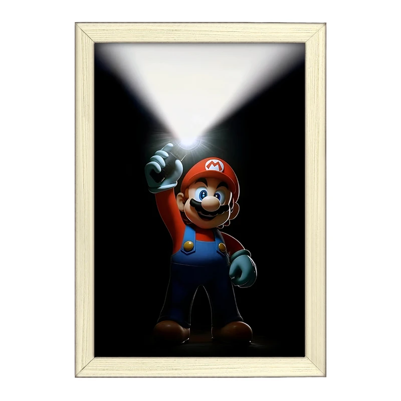 تابلو خندالو طرح سوپر ماریو (Super Mario) کد F10817