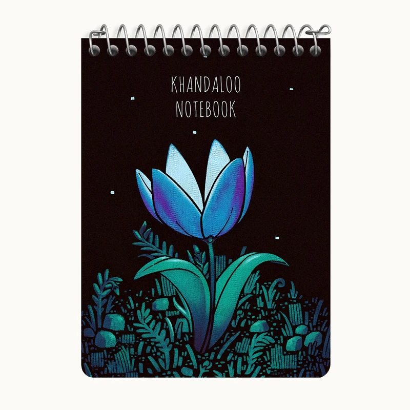 دفتر یادداشت 50 برگ خندالو طرح گل لاله کد N8866
