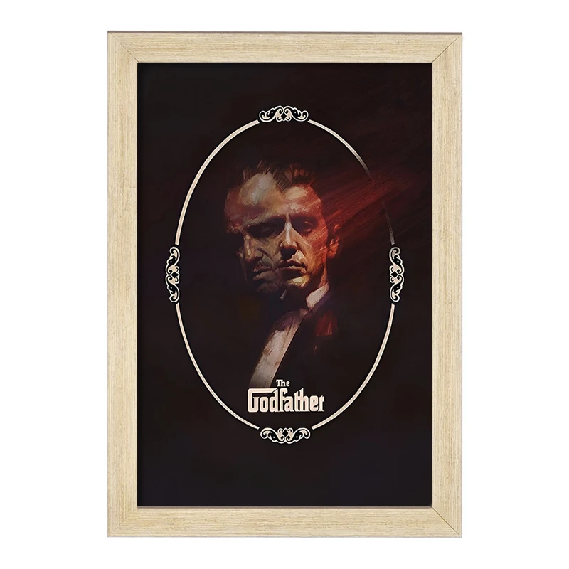 تابلو خندالو طرح پدر خوانده (The Godfather) کد F13561