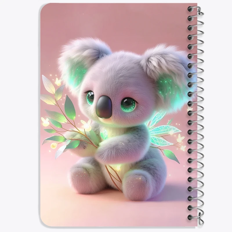 دفتر یادداشت 50 برگ خندالو طرح کوآلا بامزه کد F5370