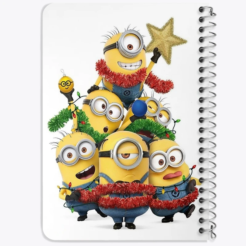 دفتر یادداشت 50 برگ خندالو طرح مینیون ها (Minions) کد F8593