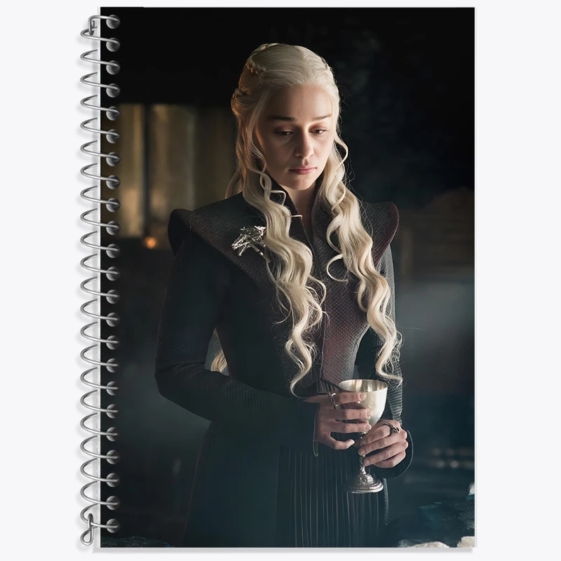 دفتر نت موسیقی 50 برگ خندالو طرح دنریس گیم اف ترونز (Game of Thrones) کد F11125