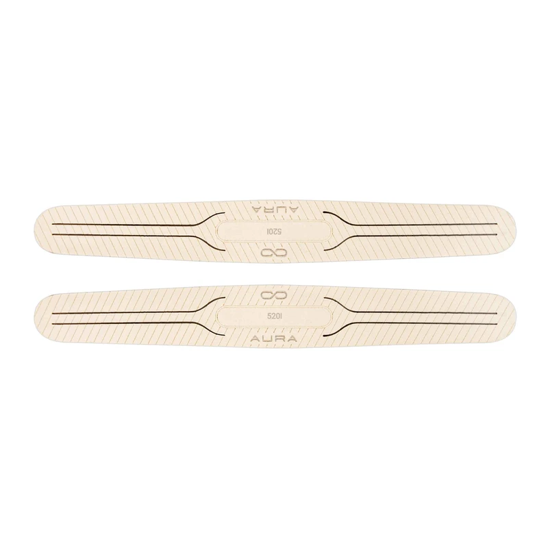 محافظ گوشه سپر خودرو ماهوت مدل AURA-W مناسب برای لیفان 520I مجموعه 2 عددی