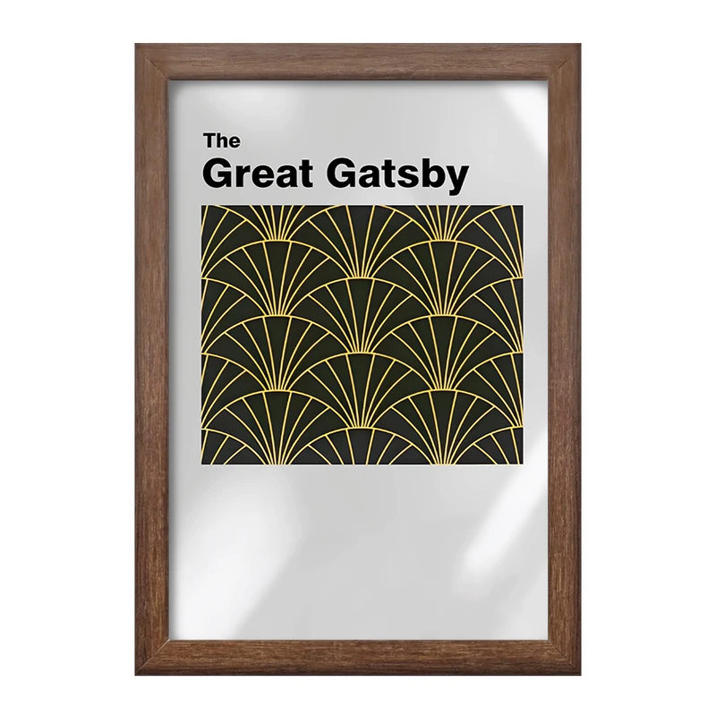 تابلو خندالو طرح گتسبی بزرگ (The Great Gatsby) کد F13804