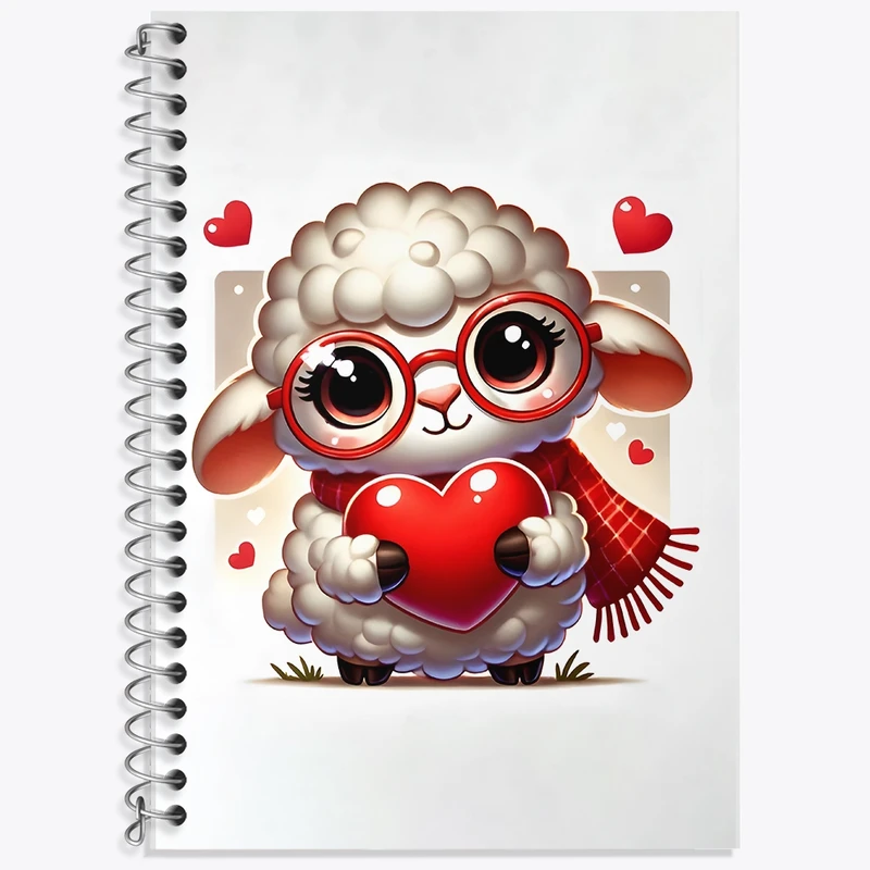 دفتر لغت 50 برگ خندالو طرح گوسفند بامزه کد F11722