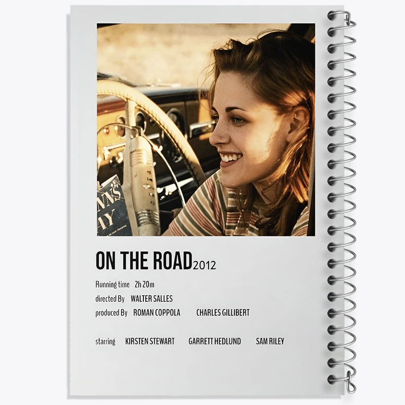 دفتر مشق 100 برگ خندالو طرح در جاده (On the Road) کد F12926