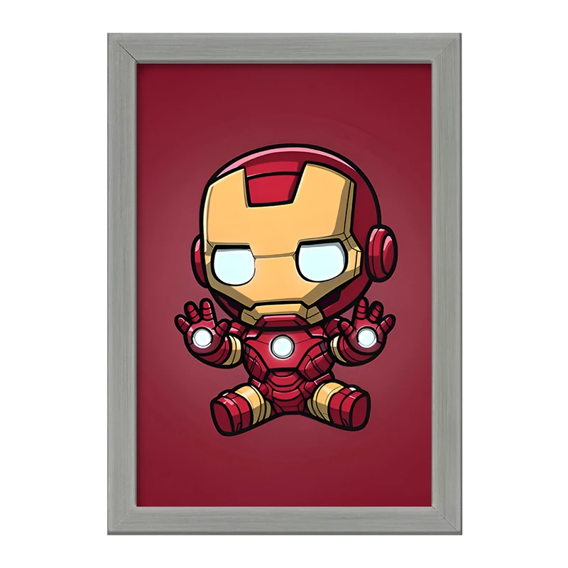 تابلو خندالو طرح مرد آهنی مارول (Marvel) کد F9419