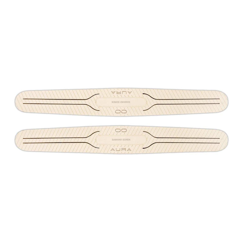 محافظ گوشه سپر خودرو ماهوت مدل AURA-W مناسب برای ایرانخودرو SAMAND SOREN مجموعه 2 عددی