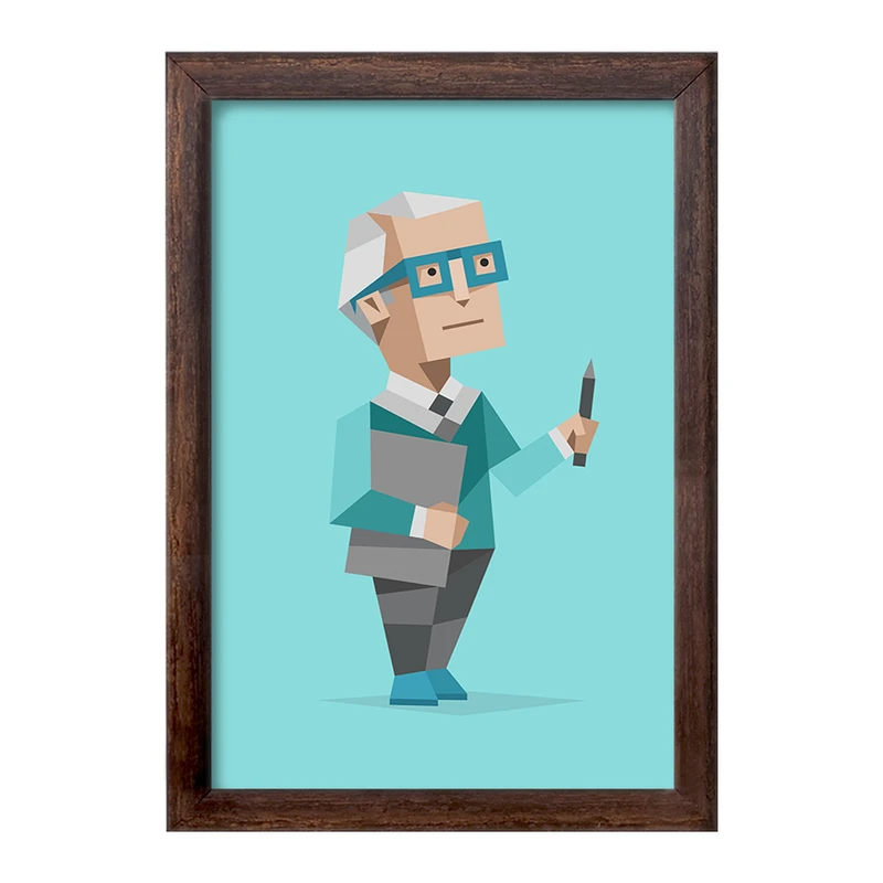 تابلو خندالو طرح تایپ شخصیتی بازپرس ISTJ  کد 7715