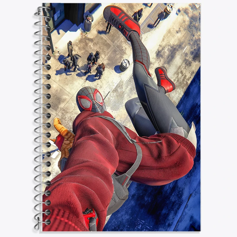 دفتر نت موسیقی 50 برگ خندالو طرح مرد عنکبوتی کد F11116