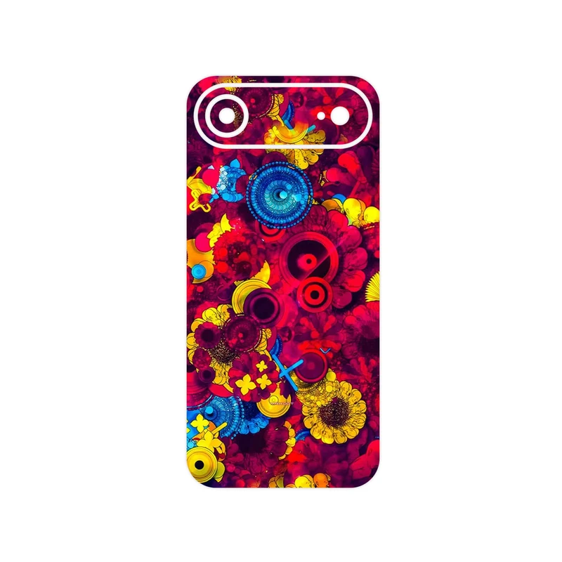 برچسب پوششی ماهوت مدل Vector Flower Garden Digital Art مناسب برای گوشی موبایل اپل iPhone 17 Air