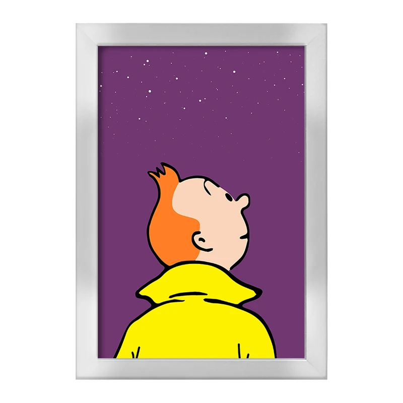 تابلو خندالو طرح تن تن (Tintin) کد F10330