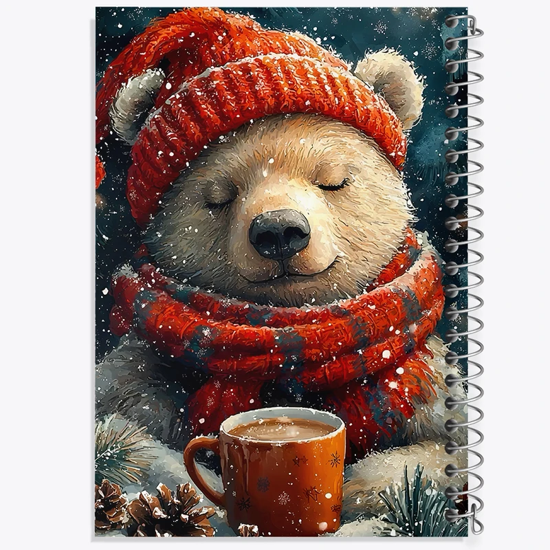 دفتر نقاشی 50 برگ خندالو طرح خرس کد F10027