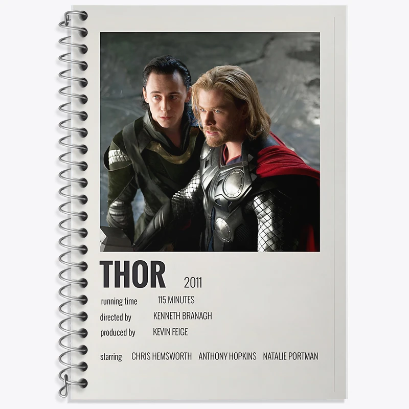 دفتر نت موسیقی 50 برگ خندالو طرح ثور (Thor) کد F13415