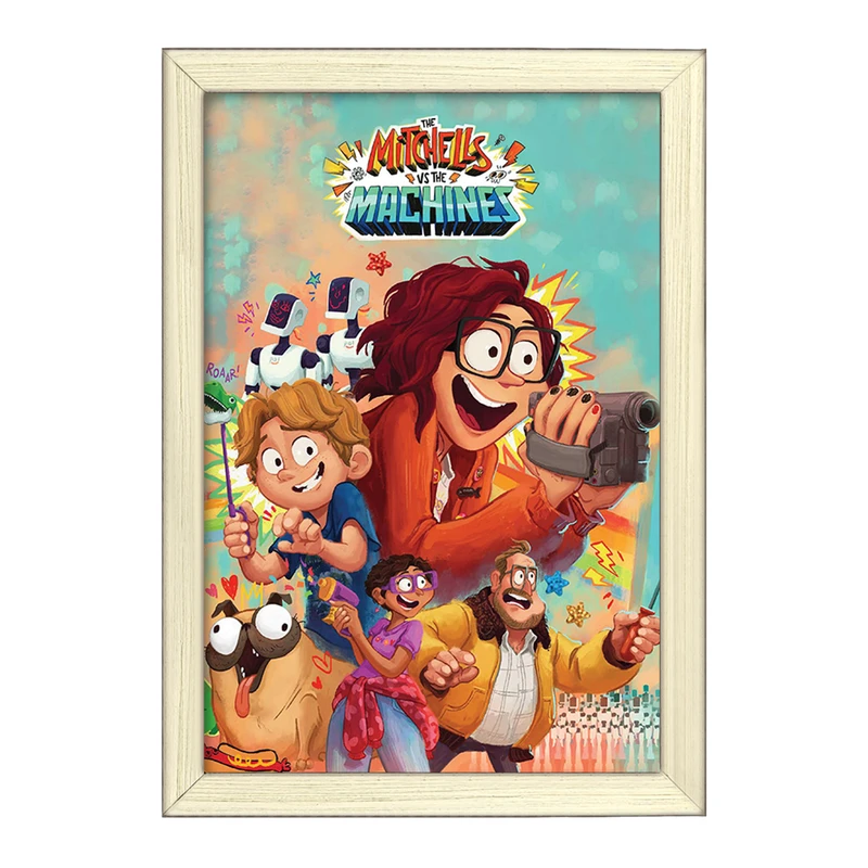 تابلو خندالو طرح میچل ها علیه ماشین ها Mitchells vs Machines  کد 1386