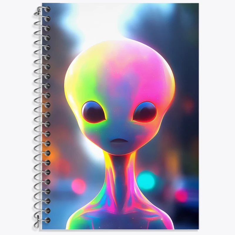 دفتر لغت 50 برگ خندالو طرح آدم فضایی کد F10531