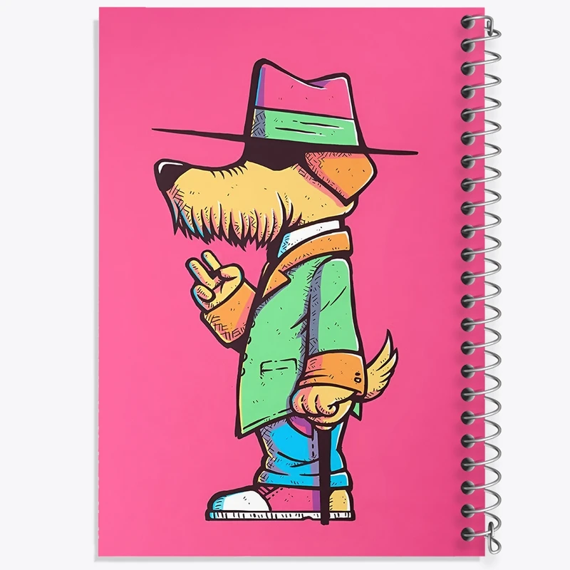 دفتر لیست خرید 50 برگ خندالو طرح سگ کاراگاه کد N6242