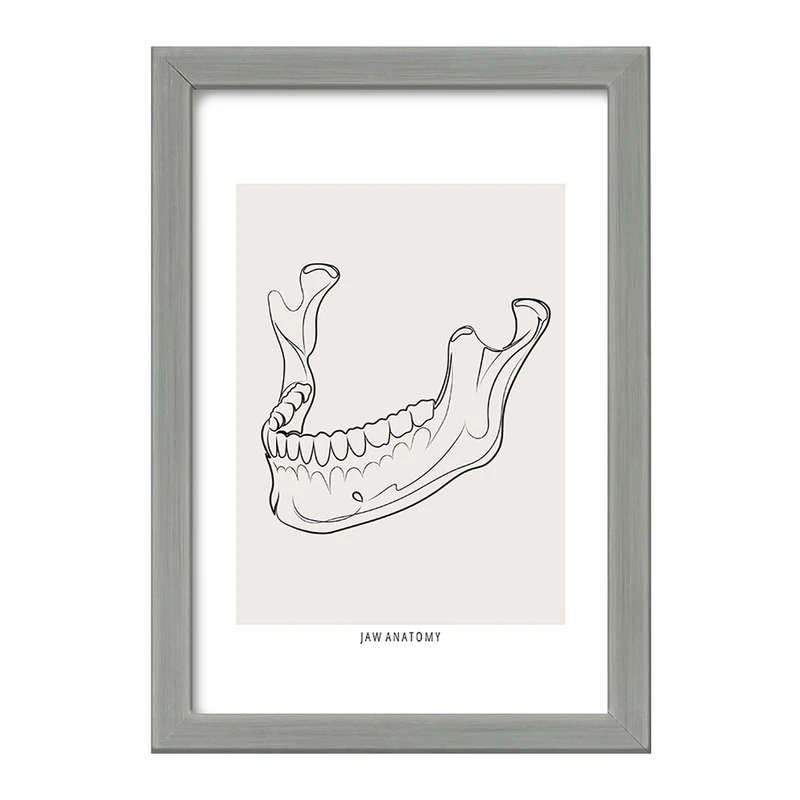 تابلو خندالو طرح آناتومی فک (Jaw Anatomy) کد F13939