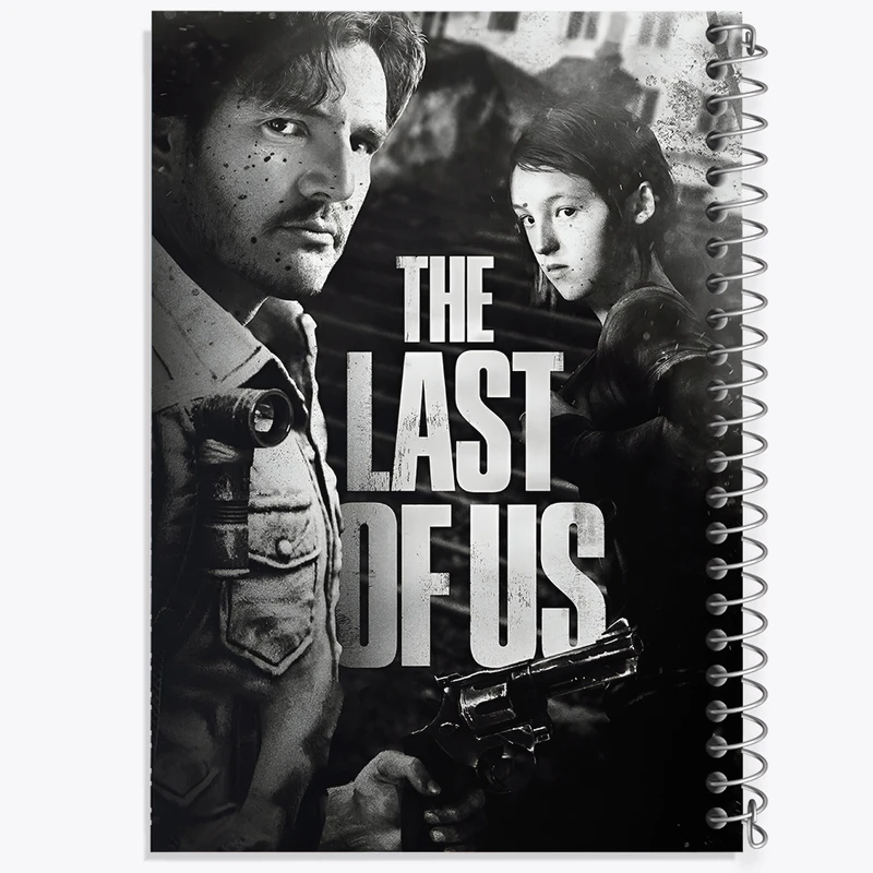 دفتر مشق 50 برگ خندالو طرح (The Last Of Us) آخرین بازمانده از ما کد N9310