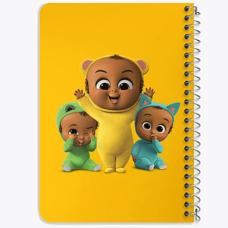 دفتر یادداشت 50 برگ خندالو طرح بچه رئیس Boss Baby  کد 10331