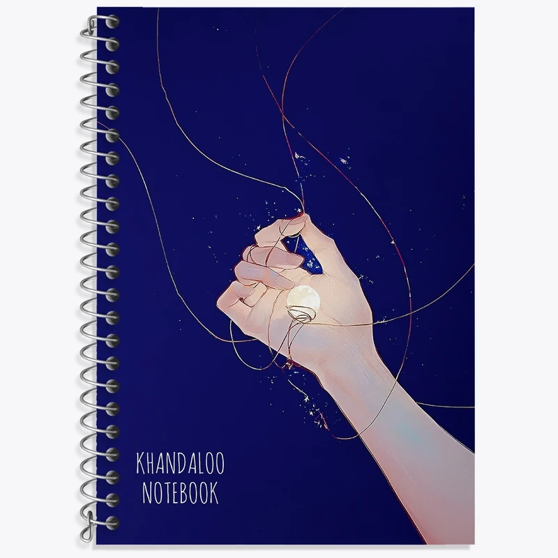 دفتر لغت 50 برگ خندالو طرح فانتزی کد N8653