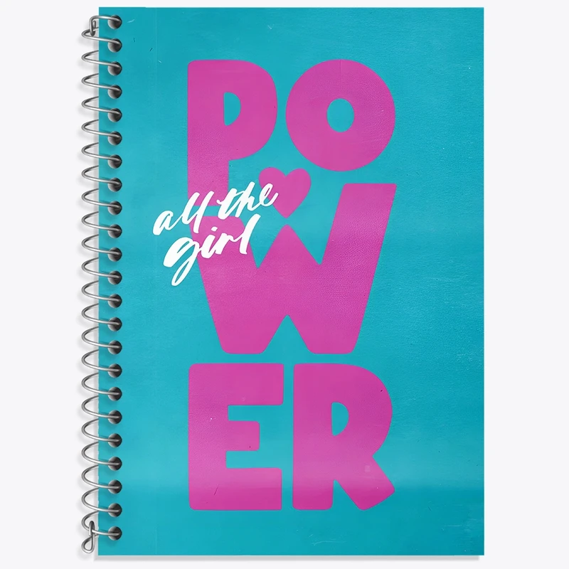 دفتر لغت 50 برگ خندالو طرح All The Girl Power کد F4079