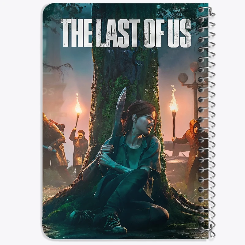 دفتر یادداشت 50 برگ خندالو طرح (The Last Of Us) آخرین بازمانده از ما کد N9322