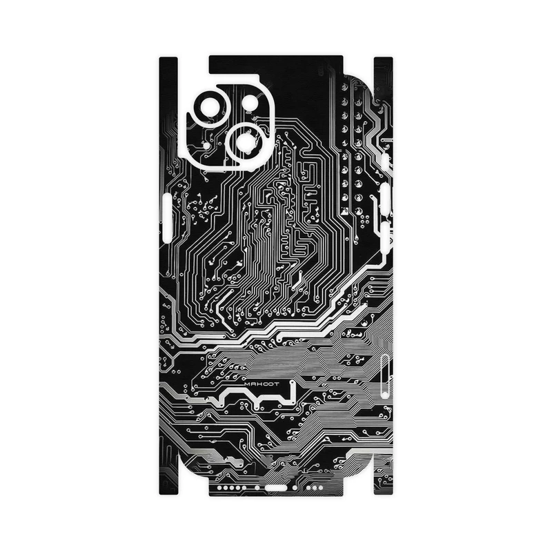 برچسب پوششی ماهوت مدل Black_Printed_Circuit_Board-FullSkin مناسب برای گوشی موبایل اپل iPhone 14