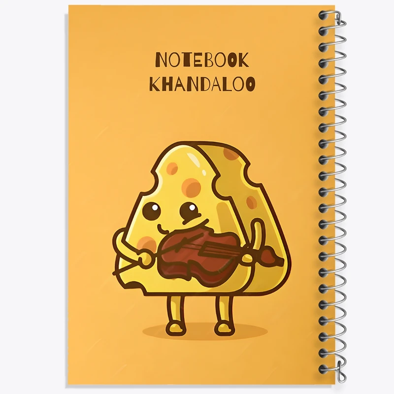 دفتر لیست خرید 50 برگ خندالو طرح پنیر نوازنده کد N7169