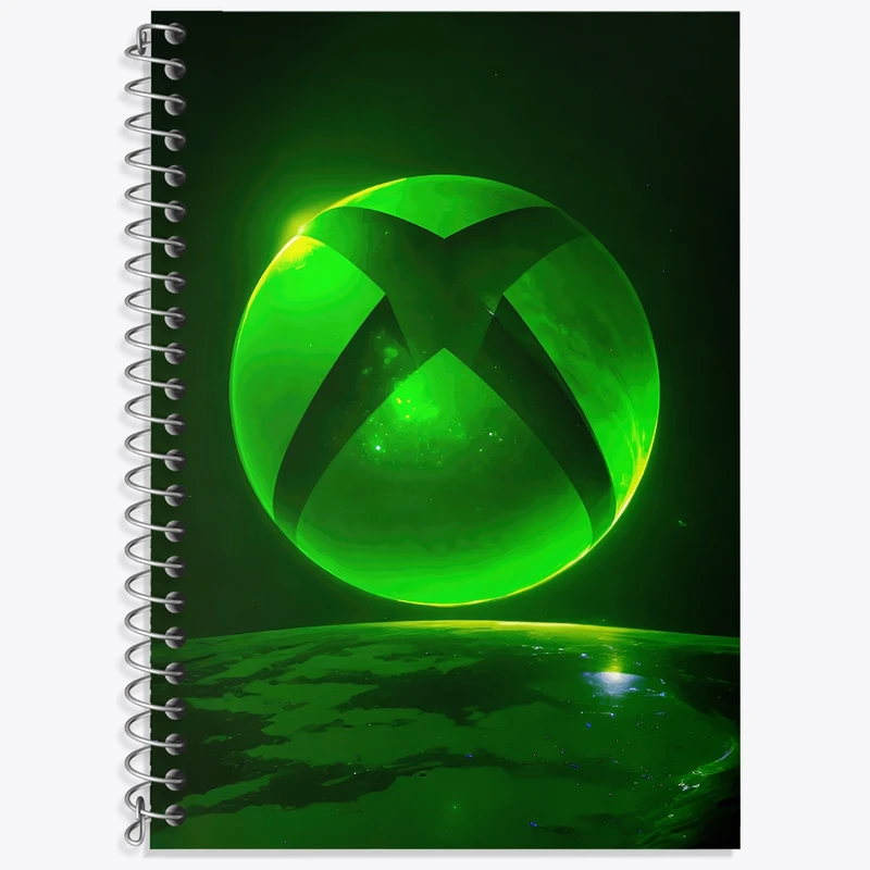 دفتر لغت 50 برگ خندالو طرح لوگو ایکس باکس (Xbox) کد N7907