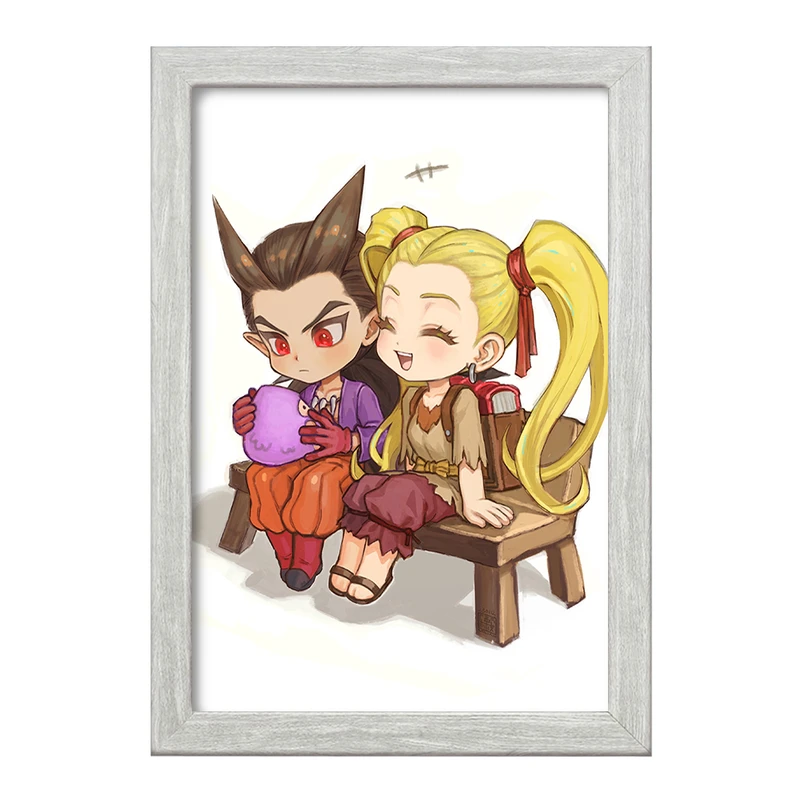 تابلو خندالو طرح بازی دراگون کوئست (Dragon Quest) کد 35227