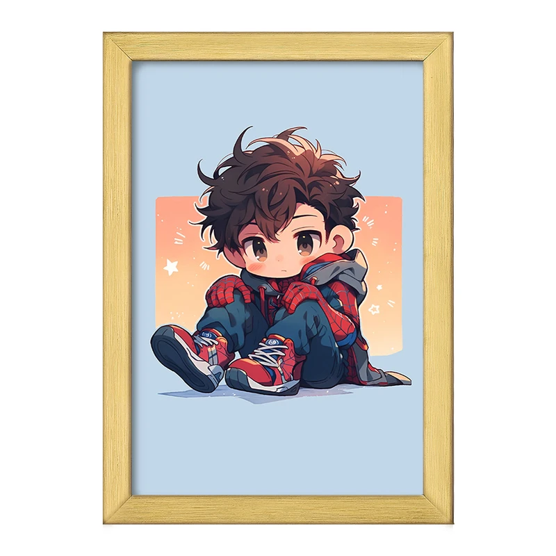 تابلو خندالو طرح پسر عنکبوتی کد F4189