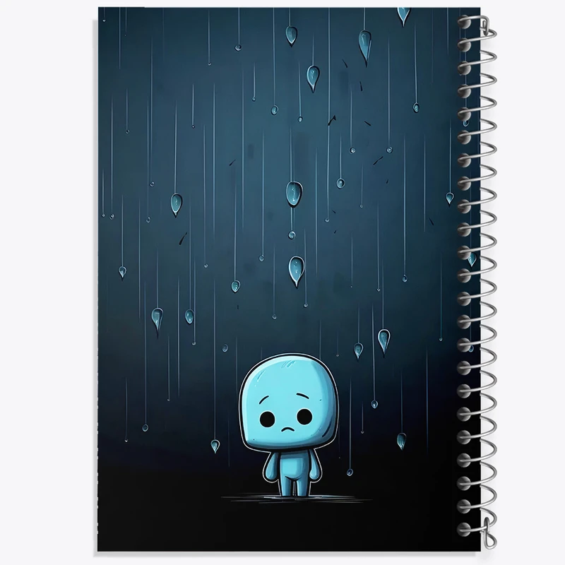 دفتر نقاشی 50 برگ خندالو طرح آدمک کوچولو کد F8730