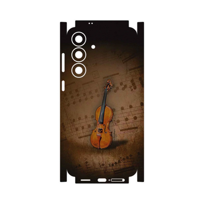 برچسب پوششی ماهوت مدل Violin_Instrument-FullSkin مناسب برای گوشی موبایل سامسونگ Galaxy S25 FE