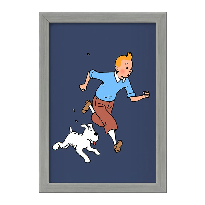 تابلو خندالو طرح تن تن (Tintin) کد F964