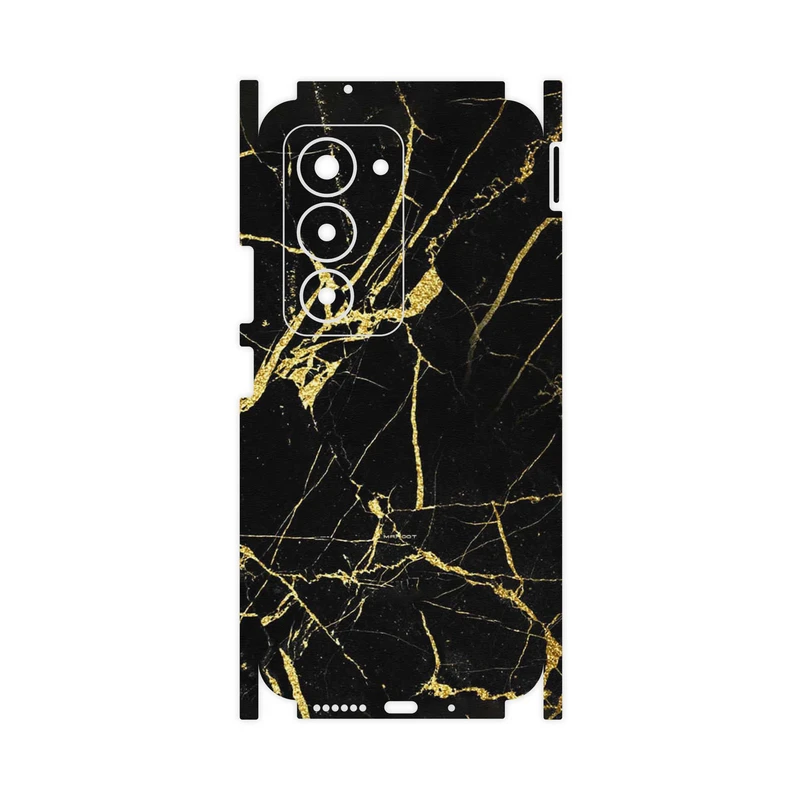 برچسب پوششی ماهوت مدل Graphite_Gold_Marble-FullSkin مناسب برای گوشی موبایل شیائومی Redmi 15 4G
