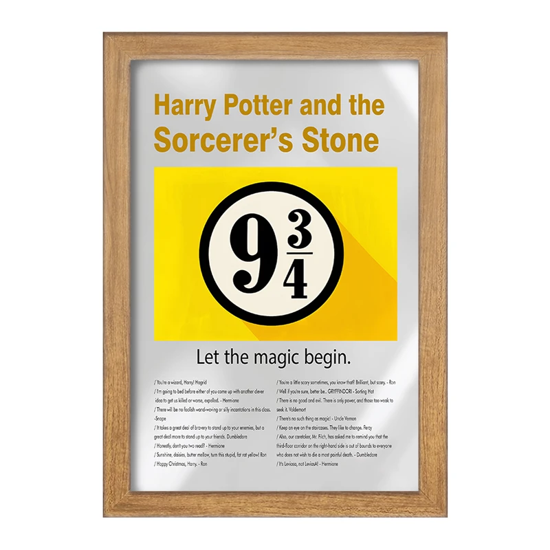 تابلو خندالو طرح هری پاتر (Harry Potter) کد F13859