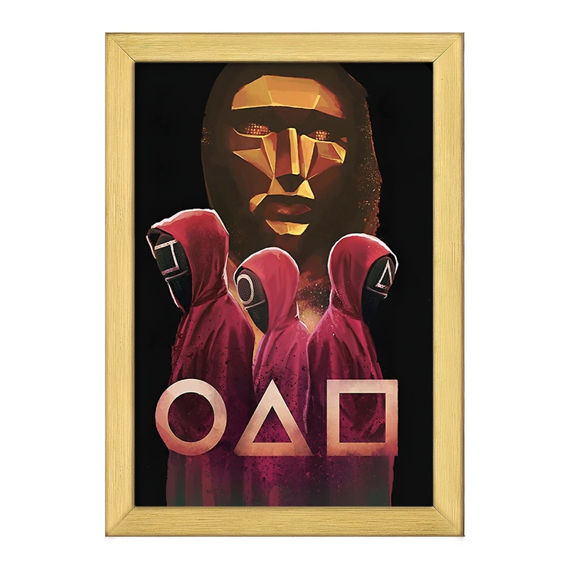 تابلو خندالو طرح بازی مرکب (Squid Game) کد F10136