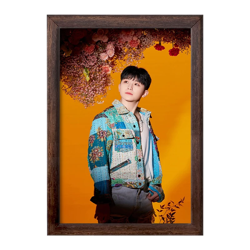 تابلو خندالو طرح ووزی گروه سونتین Seventeen  کد 21504