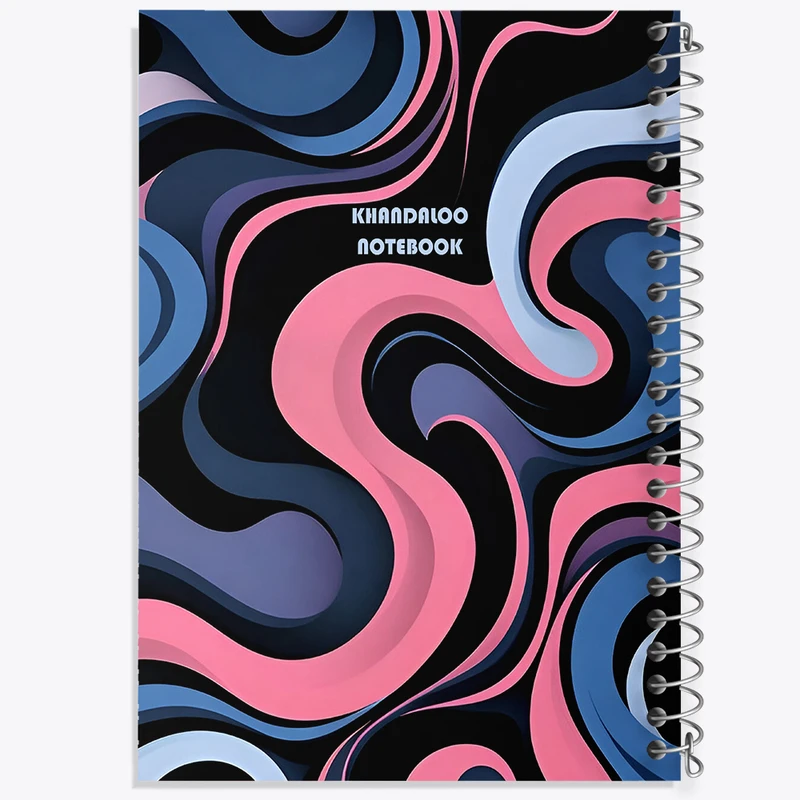 دفتر نقاشی 50 برگ خندالو طرح مدرن  کد N8628