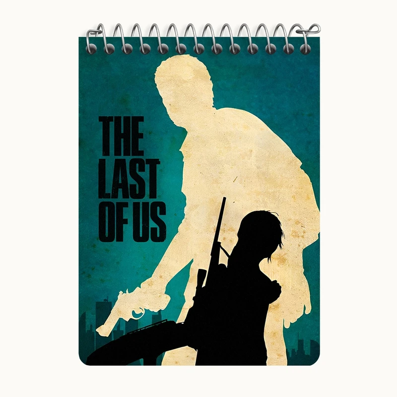 دفتر یادداشت 50 برگ خندالو طرح (The Last Of Us) آخرین بازمانده از ما کد N9323