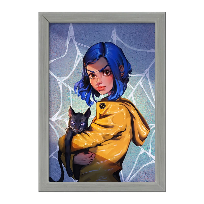 تابلو خندالو طرح کورالاین Coraline  کد 20796