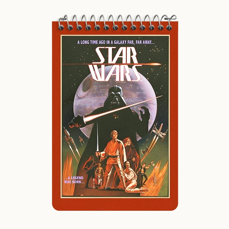 دفتر یادداشت 50 برگ خندالو طرح جنگ ستارگان (Star Wars) کد F13526
